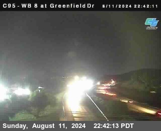 WB 8 at Greenfield Street