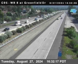 WB 8 at Greenfield Street