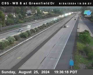 WB 8 at Greenfield Street