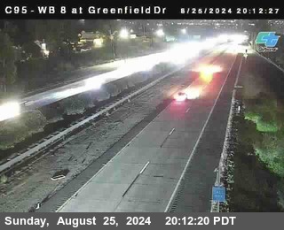 WB 8 at Greenfield Street