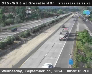 WB 8 at Greenfield Street