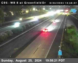 WB 8 at Greenfield Street