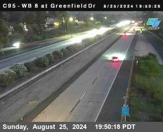 WB 8 at Greenfield Street