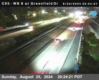 WB 8 at Greenfield Street