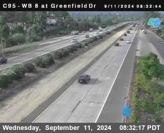 WB 8 at Greenfield Street