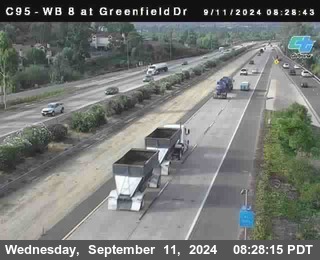 WB 8 at Greenfield Street