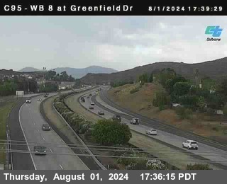 WB 8 at Greenfield Street