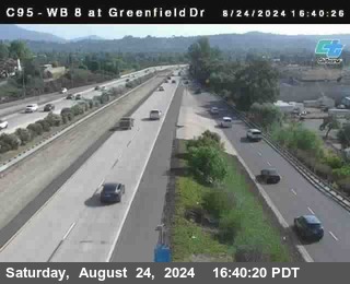 WB 8 at Greenfield Street