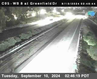 WB 8 at Greenfield Street