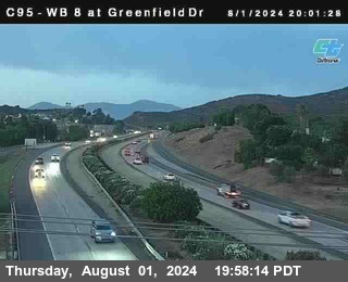 WB 8 at Greenfield Street