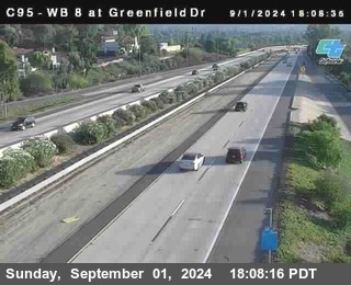 WB 8 at Greenfield Street