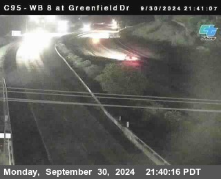 WB 8 at Greenfield Street