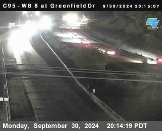 WB 8 at Greenfield Street