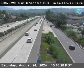 WB 8 at Greenfield Street