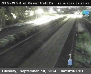 WB 8 at Greenfield Street