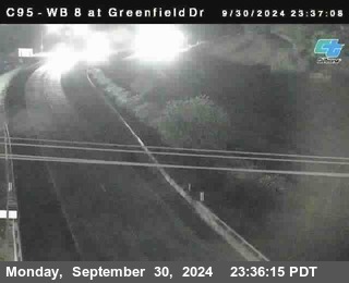 WB 8 at Greenfield Street