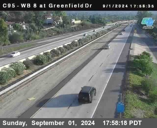 WB 8 at Greenfield Street