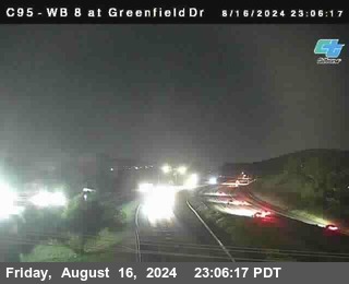 WB 8 at Greenfield Street