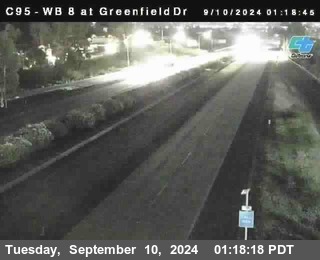 WB 8 at Greenfield Street