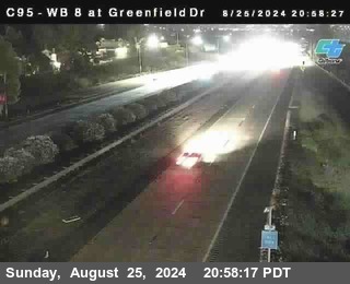 WB 8 at Greenfield Street