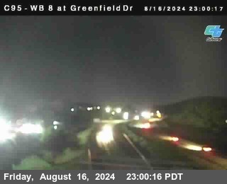 WB 8 at Greenfield Street