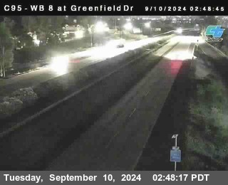 WB 8 at Greenfield Street