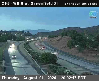 WB 8 at Greenfield Street