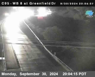 WB 8 at Greenfield Street