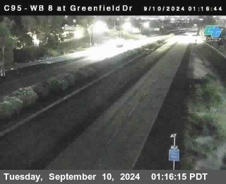 WB 8 at Greenfield Street