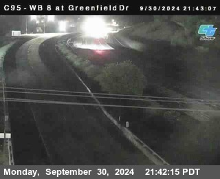 WB 8 at Greenfield Street