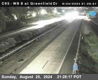 WB 8 at Greenfield Street