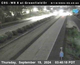 WB 8 at Greenfield Street