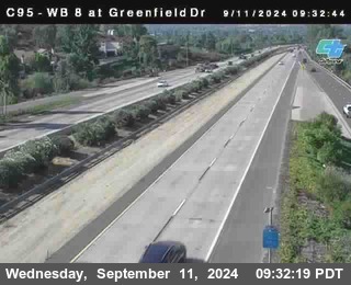 WB 8 at Greenfield Street