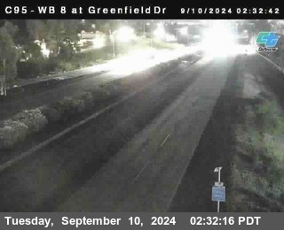 WB 8 at Greenfield Street