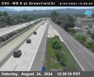 WB 8 at Greenfield Street