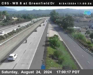 WB 8 at Greenfield Street