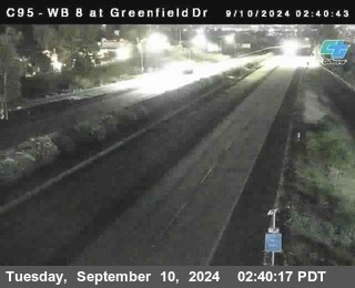 WB 8 at Greenfield Street