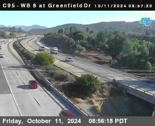 WB 8 at Greenfield Street