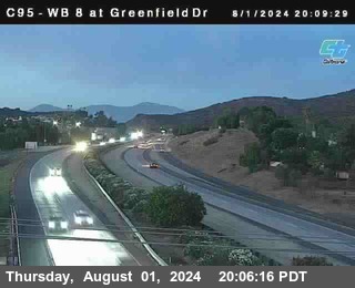 WB 8 at Greenfield Street