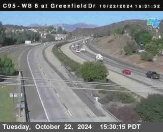 WB 8 at Greenfield Street