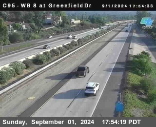 WB 8 at Greenfield Street