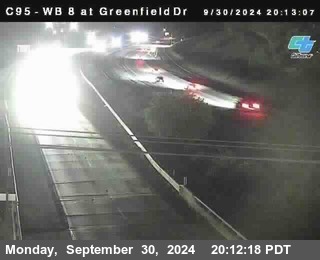 WB 8 at Greenfield Street