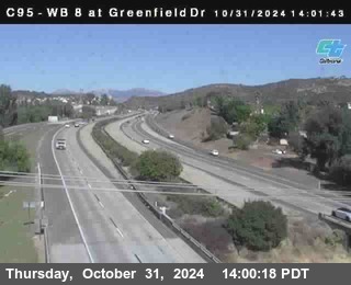 WB 8 at Greenfield Street