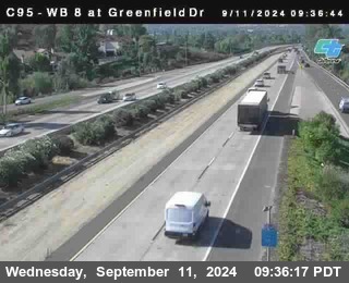 WB 8 at Greenfield Street