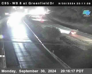 WB 8 at Greenfield Street