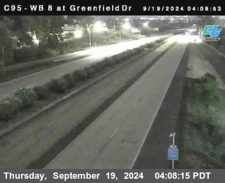 WB 8 at Greenfield Street