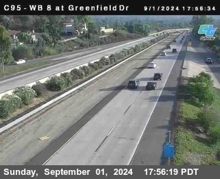 WB 8 at Greenfield Street