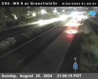 WB 8 at Greenfield Street