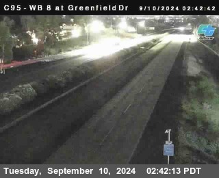 WB 8 at Greenfield Street