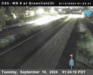 WB 8 at Greenfield Street